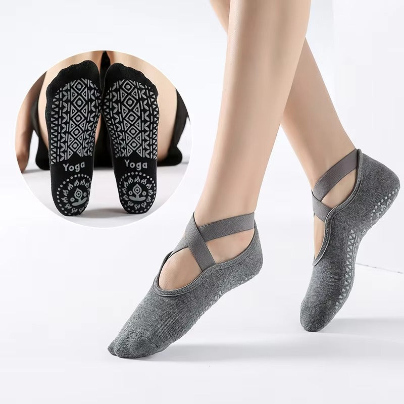 Yoga Grip Socks for Balance & Studio Practice